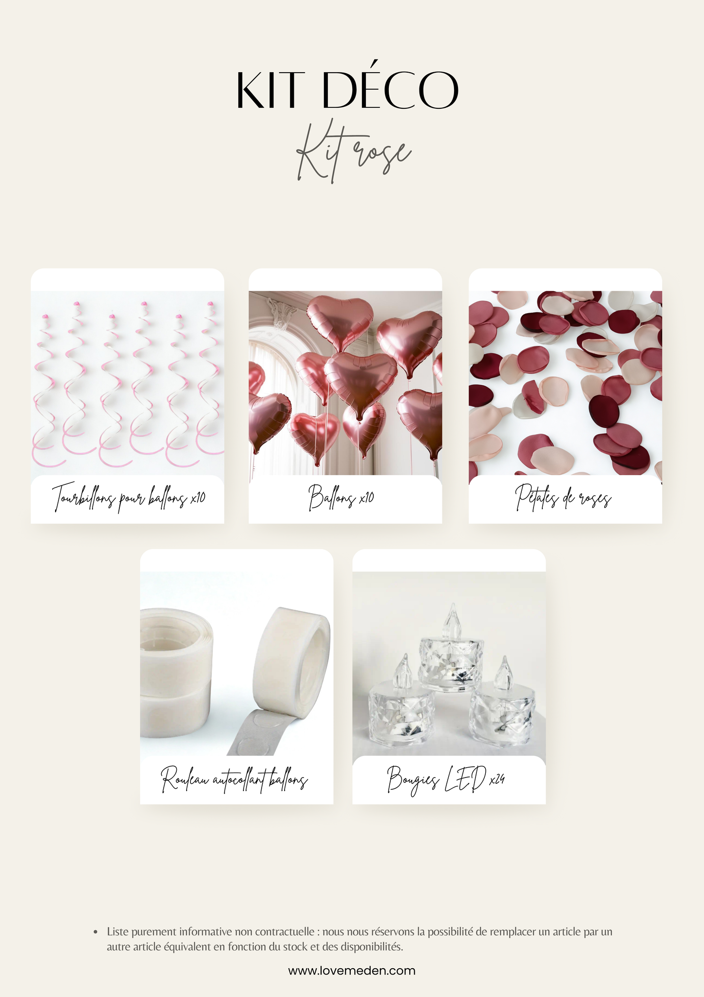 KIT DÉCO