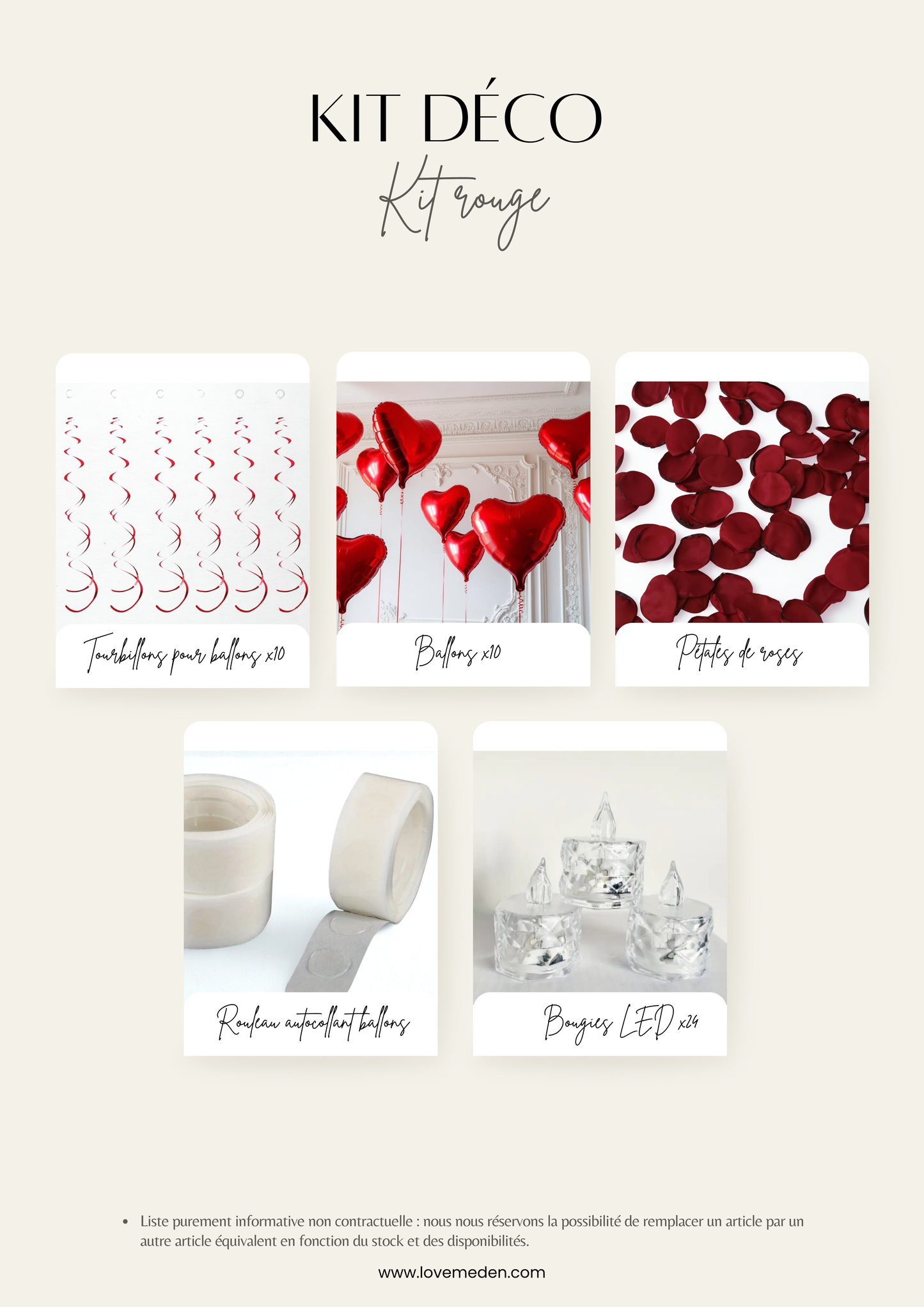 KIT DÉCO